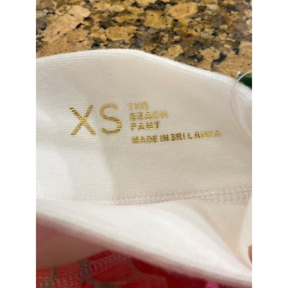 NWT Lilly Pulitzer Linen Beach Palazzo Pants XS/S Love Birds MSRP$128 RARE print - Picture 6 of 12